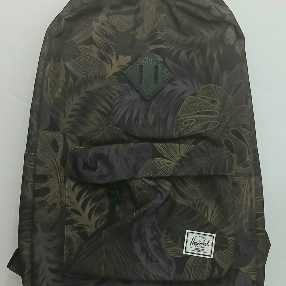 Herschel Supply Company Black and Brown Backpack Durable Everyday Essential